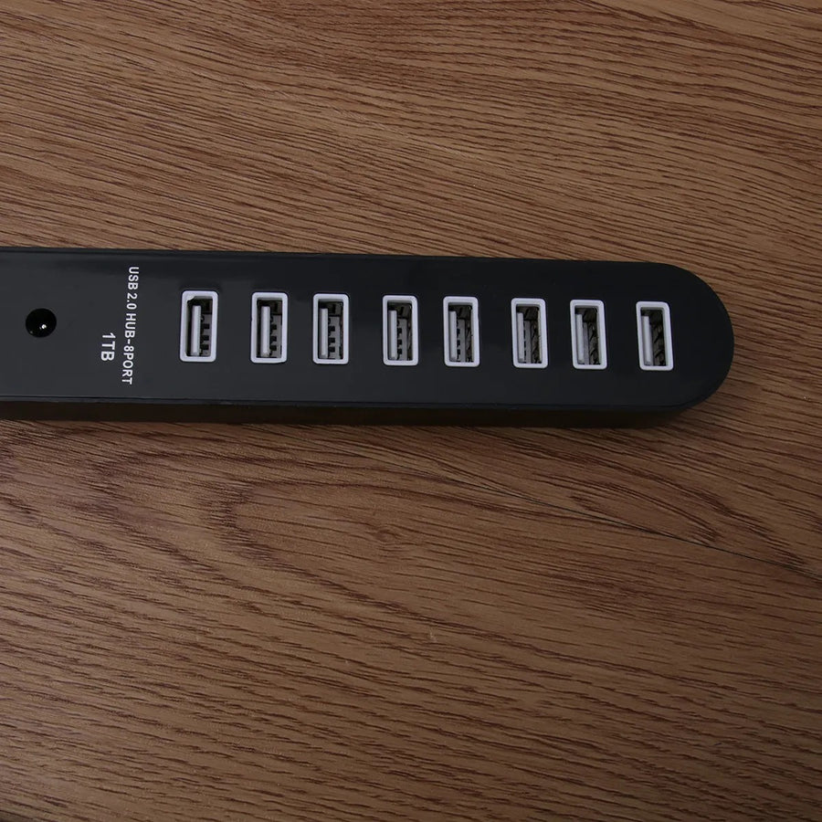 8 Port USB 2.0 Hub – Multi-Port USB Hub Adapter