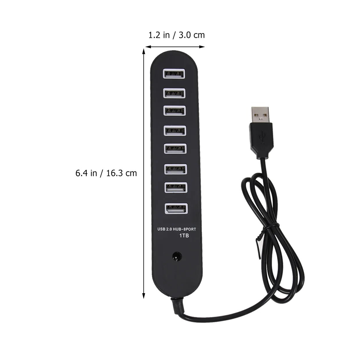 8 Port USB 2.0 Hub – Multi-Port USB Hub Adapter