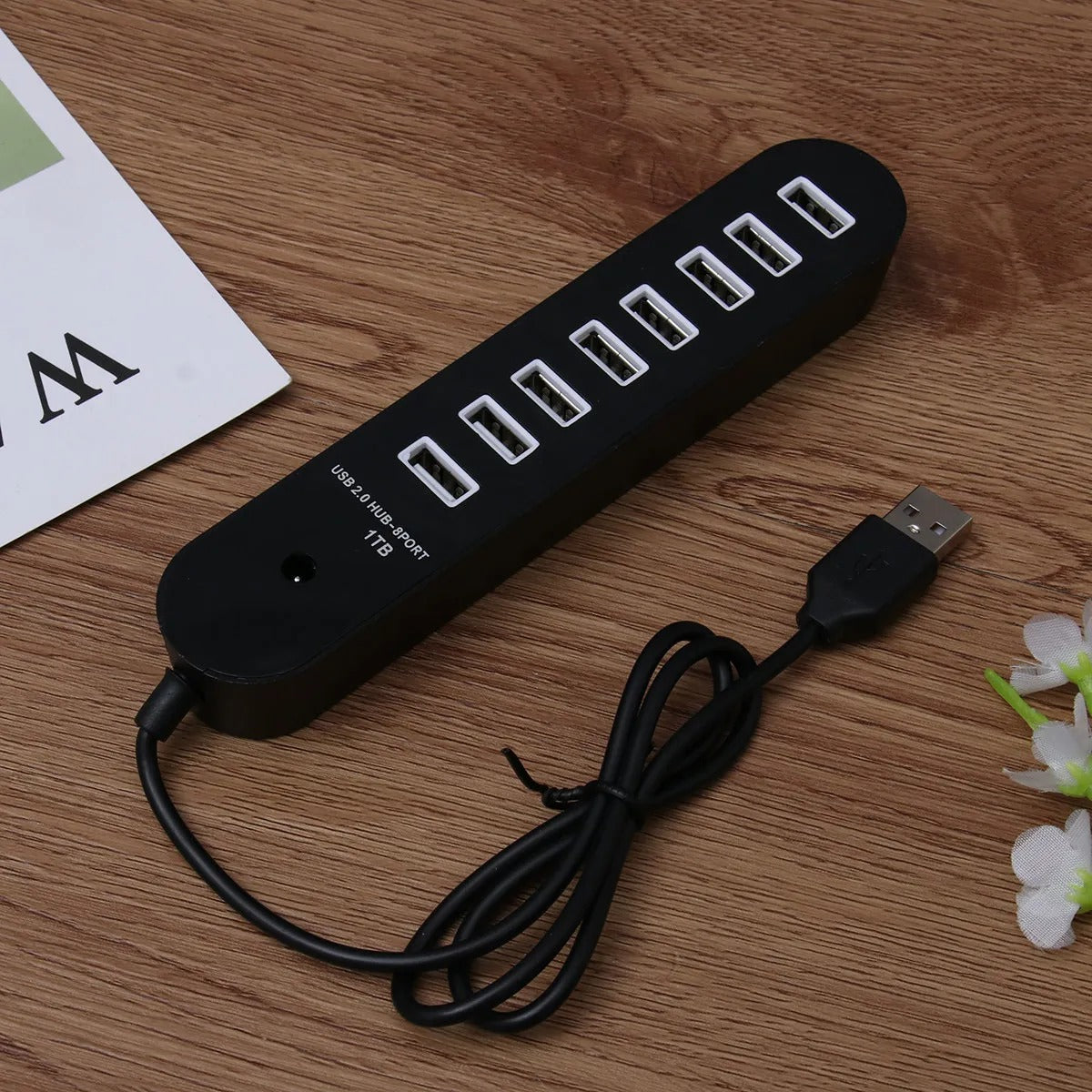 8 Port USB 2.0 Hub – Multi-Port USB Hub Adapter