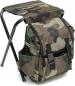 Creperture Foldable Camping Chair with Backpack – Portable Outdoor Seat