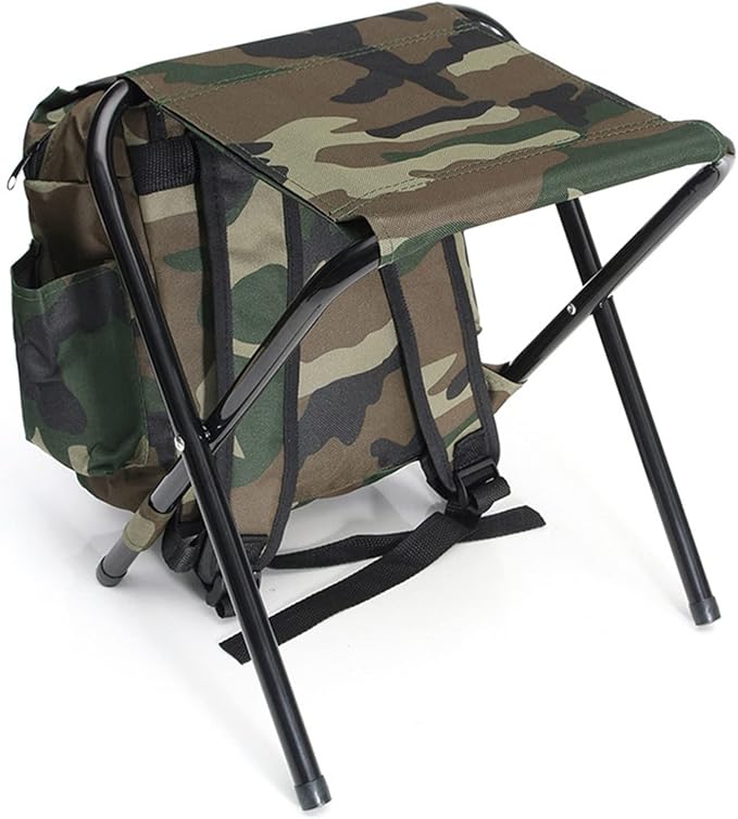 Creperture Foldable Camping Chair with Backpack – Portable Outdoor Seat
