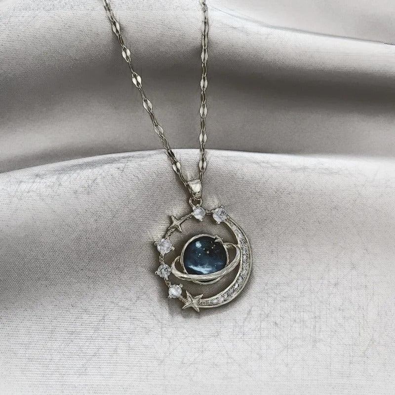 Luxury Elegant Micro-pave Zircon Necklace For Women