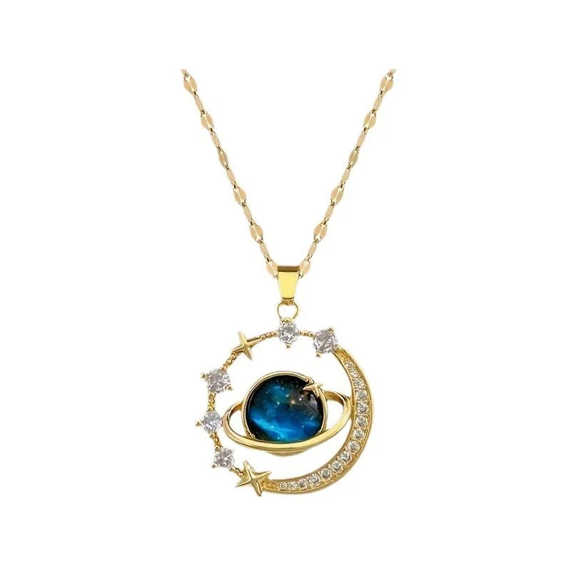 Luxury Elegant Micro-pave Zircon Necklace For Women