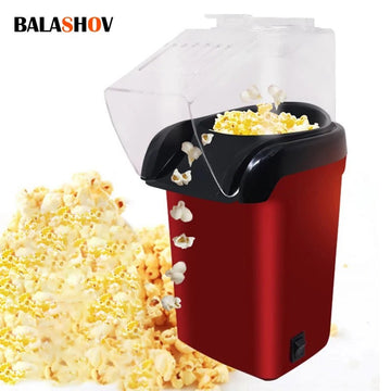 Mini Hot Air Popcorn Maker – Oil-Free Popcorn Machine