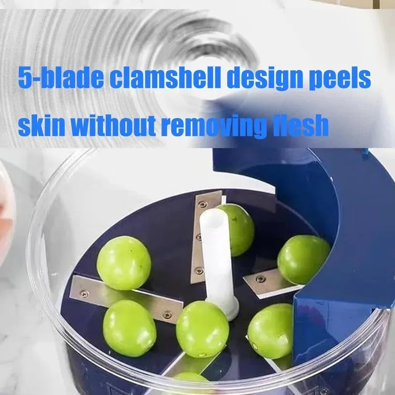 Multi-Function Fruit & Vegetable Peeler with Transparent Bowl
