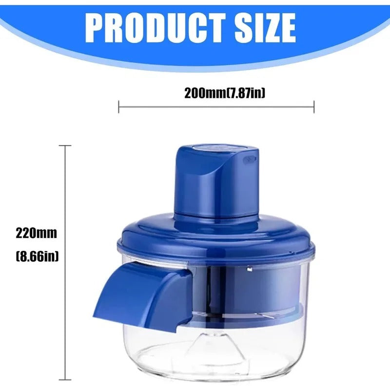 Multi-Function Fruit & Vegetable Peeler with Transparent Bowl