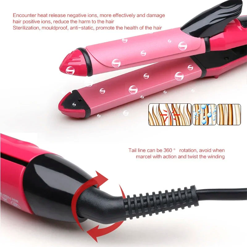 Nova 2-in-1 Hair Curler