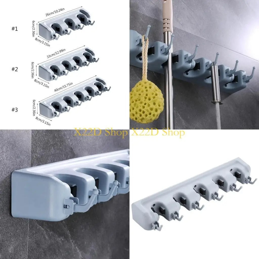 Brooms And Toiletries Organizer